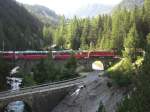 614  Schiers  am 18. August 2009 auf dem ersten Albulaviadukt.