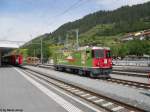 Ge 4/4'' 630 ''100 Jahre Chur - Disentis'' am 7.6.2012 in Scuol-Tarasp.