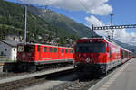 Rhätische Bahn  Bahnvestival Samedan und Pontresina vom 9./10.