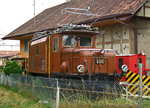RhB/Bahnmuseum Kerzers: Die 2005 fotografierte Ge 6/6 406 aus dem Jahre 1925 war während mehreren Jahren im Bahnmuseum Kerzers ausgestellt.