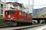 Die Ge 6/6 II N 702 in Chur am 10.