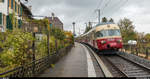 Der SBB Historic RAe TEE II 1053 durchfährt am 27.