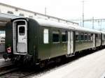 SBB - 2 Kl. Personenwagen B 50 85 69-05 560-3 im Bahnhof von Buchs/SG am 25.05.2008