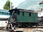 SBB Historic - Dampflok  Ec 3/3  5 zu Besuch bei der Rigibahn im Depotareal in Arth-Goldau am 23.05.2009