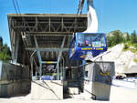 Seilbahn Glacier 3000 (Glacier des Diablerets), Talstation Col du Pillon - 15.08.2013