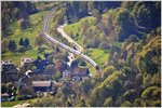 S-Bahn im Knonauer Amt bei Birmensdorf ZH.