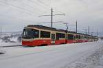 Be 4/6 62, Be 4/6 61 und Be 4/6 66 stehen am 18.12.10 in der Station Neuhaus.