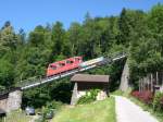  Dem Himmel entgegen  geht es am 03.07.2005 mit der Harderbahn.