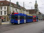 RBS / Bern Mobil - Be 4/10 82 unterwegs auf der Linie 6 in Bern am 06.01.2018