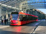 Bern Mobil - Tram Be 6/8 760 unterwegs auf der Linie 6 in Bern am 01.01.2018