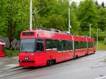 Bern Mobil - Tram Be 4/8  739 unterwegs auf der Linie 7 in Bümpliz am 04.05.2015