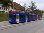 Bern Mobil / RBS - Be 4/10  83 unterwegs an der Tramparade anlässlich der 125 Jahr Feier des Berner Tram am 11.10.2015