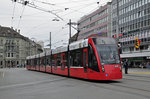 Be 6/8 Combino 656, auf der Linie 8, fährt Richtung Bahnhof Bern. Die Aufnahme stammt vom 09.05.2016.