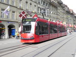  Bern Mobil - Be 4/6  754 unterwegs auf der Linie 7 in der Stadt Bern am 24.05.2016