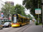 Tango 152 auf einer Extrafahrt im Aeschengraben, vor der Haltestelle Aeschenplatz. Die Aufnahme stammt vom 19.06.2009.