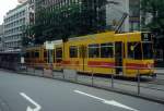 Basel BLT Tram 10 (Be 4/8 254, ex Be 4/6 254) Steinentorstrasse / Heuwaage am 7.