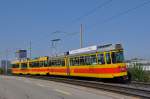 Be 4/8 248 zusammen mit dem Be 4/6 101 auf der Linie 10 fahren Zur Haltestelle Münchensteinerstrasse. Die Aufnahme stammt vom 08.09.2014.