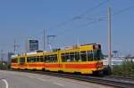 Be 4/8 204 zusammen mit dem Be 4/6 260 auf der Linie 11 fahren zur Haltestelle Münchensteinerstrasse. Die Aufnahme stammt vom 08.09.2014.