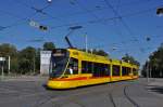 Be 6/10 Tango 152 auf der Linie 10 fährt bei der Haltestelle Bahnhof SBB ein. Die Aufnahme stammt vom 27.09.2014.