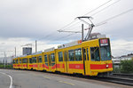 Be 4/8 235 zusammen mit dem Be 4/6 229, auf der Linie 11, fahren zur Haltestelle M-Parc. Die Aufnahme stammt vom 18.06.2016.