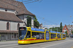 Wegen einer Baustellen bedingten Innerstadt Sperrung wird die Linie 11 über die Wettsteinbrücke umgeleitet.