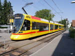 BLT - Be 6/10 163 unterwegs auf der Linie 10 in Bottmingen am 11.09.2016