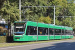 Be 6/8 Combino 304, auf der Linie 8, fährt zur Haltestelle Bahnhof SBB. Die Aufnahme stammt vom 28.09.2018.