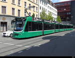 BVB - Be 6/8 313 unterwegs in der Stadt Basel am 10.06.2023