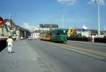 Basel BLT Tram 17 (B3 1344) Mittlere Rheinbrcke am 30.