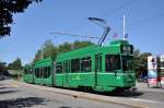 Be 4/6S 670 an der Endstation auf dem Bruderholz. Die Aufnahme stammt vom 18.05.2014.