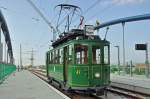 Am Nachmittag des 02.10.2014 fährt Be 2/2 47  Anggebliemli  auch nach Weil am Rhein. Hier kommt unser ältestes Tram an der Endstation in Weil am Rhein an.