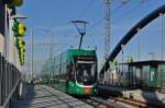 Am 12.12.2014 wurde die nach Weil am Rhein verlängerte Linie 8 mit vielen geladenen Gästen feierlich eröffnet. Der Flexity 5001 bringt den ersten Teil der Ehrengäste aus Basel nach Weil am Rhein, wo der erste Teil der Eröffnung über die Bühne geht.