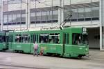 Basel BVB Tram 6 (SWP/SIG/BBC/Siemens Be 4/4 492 + 489) Messeplatz am 7.
