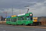 Be 4/6 S 660 fährt mit der Fahrschule zur Haltestelle M-Parc.