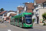 Be 6/8 Flexity 5007, auf der Linie 6, fährt zur Haltestelle Morgartenring.