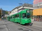 BVB - Tram Be 4/8 679 unterwegs auf der Linie 15 am 12.09.2010