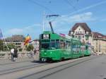 BVB - Tram Be 4/8 681 unterwegs auf der Linie 14 am 12.09.2010