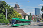 Wegen einer Baustellen bedingten Innerstadt Sperrung wird die Linie 8 über die Wettsteinbrücke umgeleitet.