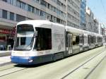 TG - Tram Be 6/8 869 unterwegs in der Stadt Genf am 07.05.2008