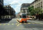 Genve / Genf TPG Tram 12 (ACMV/Dwag-Be 4/6 830) Rue de Rive / Rond-Point de Rive am 8.