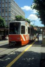 Genve / Genf TPG Tram 12 (ACMV/Dwag-Be 4/6 830) Rond-Point de Rive am 8.