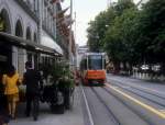 Genève / Genf TPG Tram 12 (Be 4/6 8xx) Rue de la Corraterie am 3.
