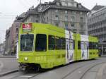 VBZ - Tram Be 4/6 2091 mit Vollwerbung unterwegs auf der Linie 15 am 01.01.2008