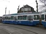 VBZ - Tramanhnger Be 2/4  2419 unterwegs auf der Linie 3 am 14.03.2009