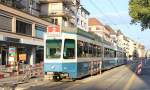 Zürich VBZ Tram 2 (SWP/SIG/BBC Be 4/6 2073) Badenerstrasse (Hst.