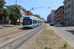 Zürich VBZ Tram 2: Der Be 5/6 3014 befindet sich am 11.