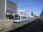 VBZ Nr. 3039 (Be 5/6 ''Cobra'') am 14.10.2018 bei der Haltestelle Würzgraben