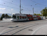 VBZ - Tram Be 5/6 3056 unterwegs auf der Line 4 in Zürich am 20.09.2020