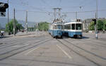 Zürich VBZ Tramlinie 5 (SWS/MFO-Be 4/4 1410, Bj.