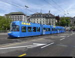 VBZ - Be 5/6  3014 mit Werbung unterwegs auf der Linie 6 unterwegs in Zürich am 29.04.2023